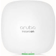Aruba Instant On AP22 2x2 Wi-Fi 6 prieigos taškas | RW likusio pasaulio modelis | Maitinimo šaltinis neįtrauktas (R4W02A)