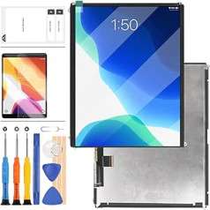 Rezerves ekrāns, kas ir saderīgs ar iPad 3 4 iPad 3 iPad 4 A1416 A1430 A1403 A1458 A1459 A1460 9,7 collu LCD displejs, matricas stikla planšetdatora detaļu komplekti, monitora moduļa panelis (panāls bez pieskāriena cipariem. itizer)