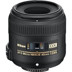 Nikon AF-S DX Micro NIKKOR 40mm f/2.8G objektīvs