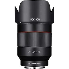 Rokinon io50af-e AF 50 mm f1.4 Full Frame Auto Focus Objektīvs Sony E-Mount