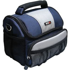 Gem gem1013ce1300drt6 Schultertasche schwarz, blau, grau Handy-digitālā kamera