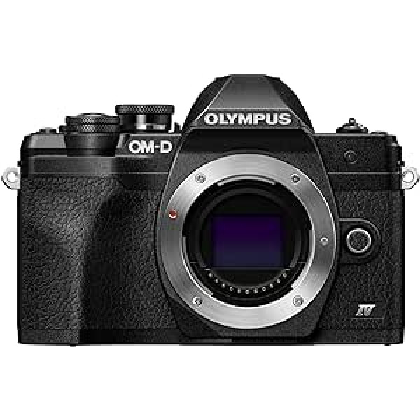 Olympus OM-D E-M10 Mark IV Micro Four-Thirds sistēmas kameras komplekts 20 MP sensors