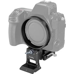 SMALLRIG grozāmā apkakles stiprinājuma plāksne Nikon Z 5 / Z 6 / Z 7 / Z 6II / Z 7II / Z 8 kamerai, Arca Type un Manfrotto RC2 plāksnei, atbalsta horizontālu un vertikālu fotografēšanu - 4306