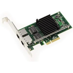 KALEA-INFORMATIQUE © Kontrollera karte – 2 porti – Chipset Intel I350-T2 Server (nhi350am4/4x Gigabit PCIe Ethernet ports personālajam datoram)