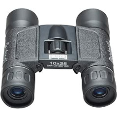 Bushnell - Powerview - 10x25 - Melns - Porro prizma - Kompakts binoklis - Putnu vērošana - Apskates objekti - Ceļojumi - Savvaļas dzīvnieki - Ārā - Daudzslāņu pārklājums - 132516