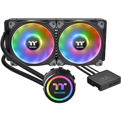 Thermaltake Floe DX RGB 280 TT Premium Edition / CPU ūdens dzesēšana / viss vienā / 2 x 140 mm ventilatori