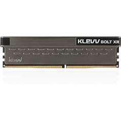 KLEVV Bolt XR 8GB 4000MHz spēļu atmiņa DDR4-RAM XMP 2.0 bez RGB ekstrēmas veiktspējas pārtaktēšana