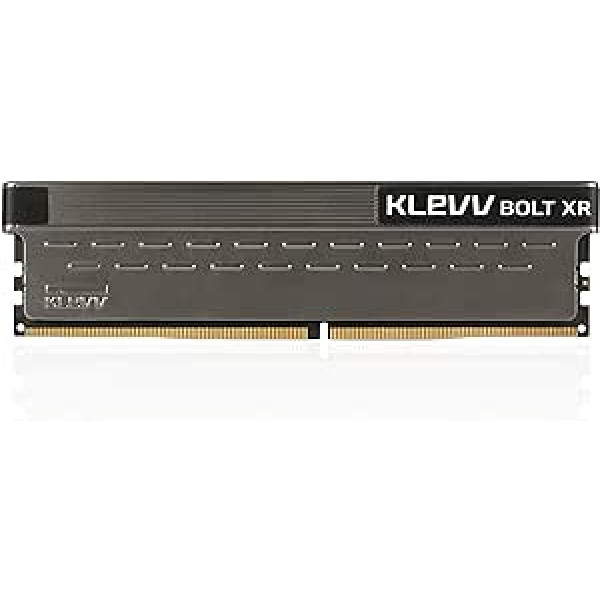 KLEVV Bolt XR 8GB 4000MHz Gaming Memory DDR4-RAM XMP 2.0 Non-RGB Extreme Performance Overclocking