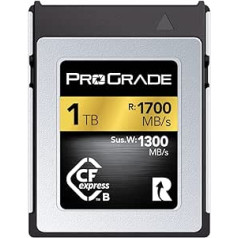 ProGrade Digital 1TB CFexpress B tipa atmiņas karte (zelta)