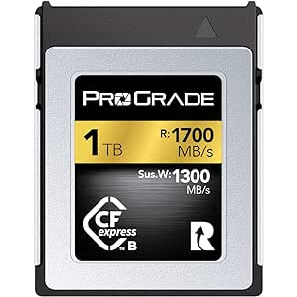 ProGrade Digital 1TB CFexpress Type B Memory Card (Gold)