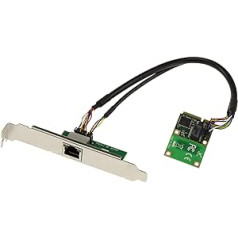 KALEA-INFORMATIQUE Mini PCI Express tīkla kontrollera karte 1 porta LAN GIGABIT Ethernet ar Intel 82574 mikroshēmojumu