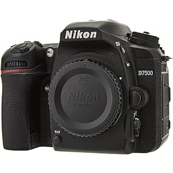 Nikon D7500 digitālās spoguļkameras korpuss, 20,9 MP, DX CMOS sensors bez optiskā zemfrekvences filtra