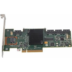 9212-4i 2 Mo IR/IT 4 prievadų masyvo kortelė, skirta Windows 10/8/7, 6 Gbit PCI-E x8 / x16 8 Tbit standžiųjų diskų palaikymo kortelė, įskaitant SATA ir SAS – Plug & Play (IR)