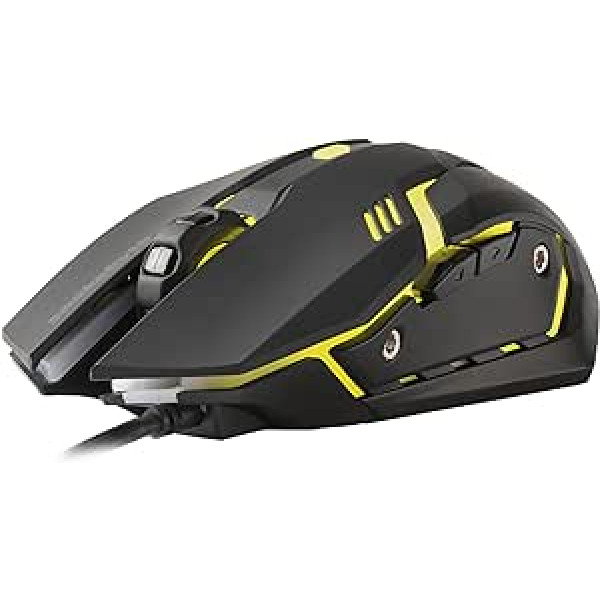 snakebyte PC GAME:MOUSE - optisks LED USB vadu spēļu dators / hohe Präzision (Beschleunigung 8G) / optiskais sensors bis zu 2400DPI / reibungsarme Gleitfläche / ergonomisks dizains