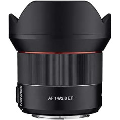 Rokinon AF 14 mm F2.8 Wetterversiegeltes Weitwinkelobjektiv für Canon EF, schwarz (IO14AF-C)