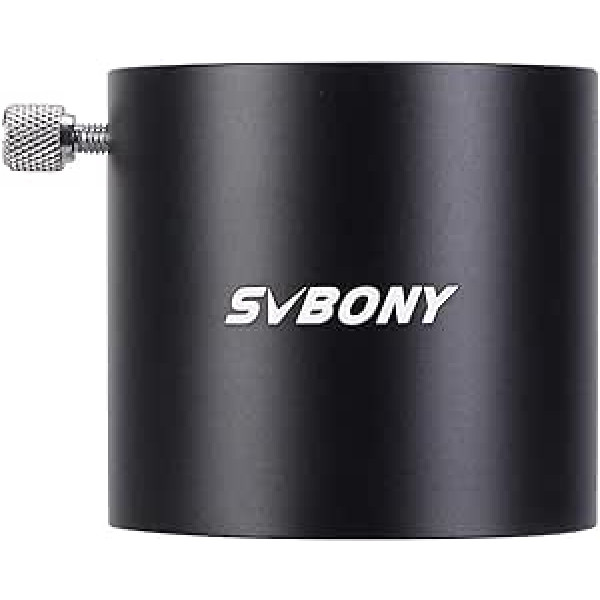 Svbony SV159 Telescope Eyepiece Adapter Ring 2 in 55 mm SCT Telescope Eyepiece Mount Adapter M48X0.75 Extension Tube Telescope Eyepiece Camera Accessories