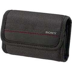 Sony LCSBDG.WW Universaltasche für Cyber-shot Modelle der W-, T- und S-Serie, Schwarz