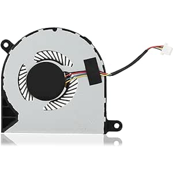 Garsent Laptop CPU Cooling Fan 4 Pin CPU Cooling Fan for Dell Inspiron 13 5368 5378 5379 7368 7375 7378 15 5568 5578 5579 7579 7569 and Latitude 3390 3379 Series