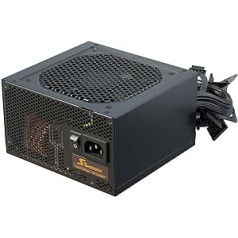 Seasonic B12 650W 80 PLUS Bronze Wired PSU, Single Rail, 54A +12V, Black, ATX PSU