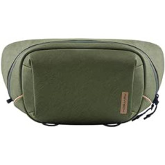 PGYTECH OneGo Solo V2 Camera Bag Small Shoulder Bag Waterproof Camera Bag for SLR Cameras Compatible with Canon SLR Camera, Sony, Nikon, DJI Mini Mavic, iPad Mini 8.3 Inch Pro MacBook, Green, shoulder