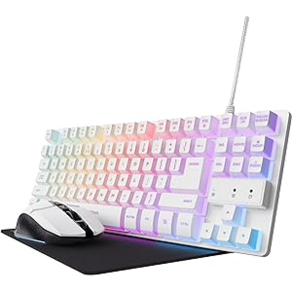 Trust Gaming GXT 794W 3-in-1 spēļu pakotne itāļu QWERTY izkārtojums