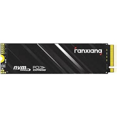 fanxiang S690Q NVMe M.2 SSD, 1TB, PCIe 4x4 spēļu cietvielu disks, 4750 MB/s lasīšanas, 2850 MB/s rakstīšanas, iekšējais SSD, cietais disks datu pārsūtīšanai