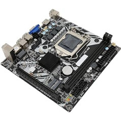 Dpofirs H6 ME Galddatora mātesplate LGA 1155 Socket DDR3 SATA2.0 X 4 PCIe 16X USB2.0 X 10 VGA HDMI WiFi M.2 NVME M.2 Atkļūdošanas pin ITX mātesplate