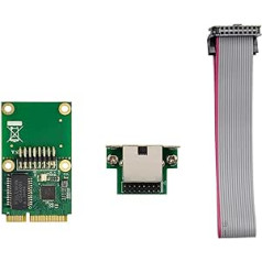 Nvanvmm RTL8111F Mini PCIE Gigabit tinklo plokštė Vieno prievado Ethernet LAN kortelė Realtek 8111F pramoninio valdymo tinklo plokštė