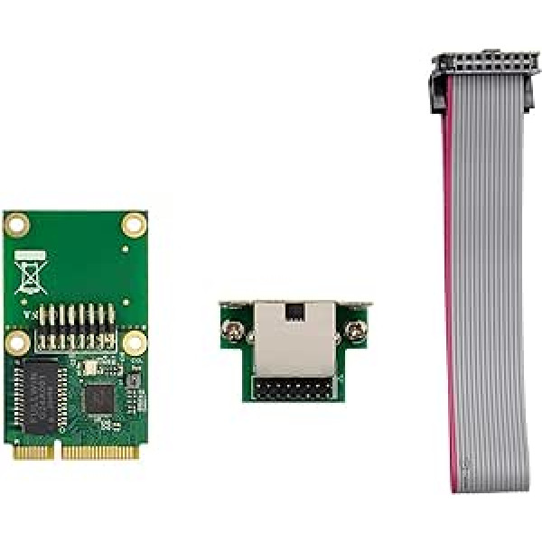 Nvanvmm RTL8111F Mini PCIE Gigabit tīkla karte Viena porta Ethernet LAN karte Realtek 8111F rūpnieciskās vadības tīkla karte