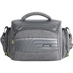 DOMISO SLR DSLR Camera Case Waterproof, gray, shoulder bag