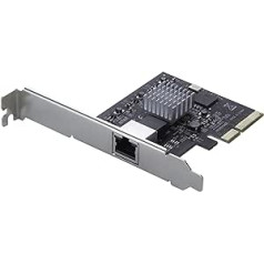 StarTech.com 5G PCIe Netzwerk kortelė – NBASE-T ir 5GBASE-T 2.5BASE-T PCI Express NIC adapteris – 5GbE/2.5GbE/1GbE kelių GbE darbo vietos NIC – 4 Geschwindigkeiten LAN kortelė (ST5GPEXNB)