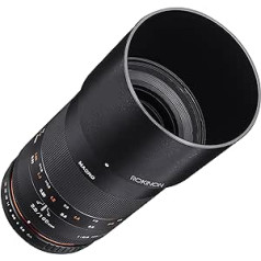 Rokinon 100 mm F2.8 ED UMC pilna kadra telefoto objektīva makro objektīvs Fuji X maināmo objektīvu kamerām