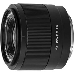 VILTROX 20 mm f2.8 pilna formāta E-mount objektīvs, īpaši platleņķa objektīvs Sony E-mount kamerai a7III a7iv a7R fx30 zve1 a6100 a6400 a6000 a7SII III a7C a7cii a7c a7II a7RII A1