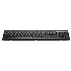 HP 125 Vadu tastatūra Melna