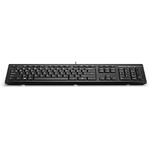 HP 125 Wired keyboard Black