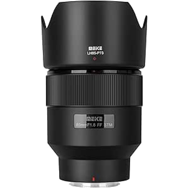 Meike 85 mm F1.8 Auto Focus Medium Tele STM Stepper Motor Pilna formāta portreta objektīvs saderīgs ar Fujifilm X Mount kamerām X-T1 X-T2 X-T3 X-T4 X-T5 X-T10 X-T20 X-T100