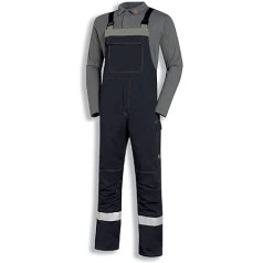 Uvex Multi Function 3661 Schweißer-Arbeitshose - Dunkelgraue Latzhose