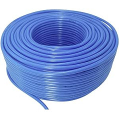 TRU KOMPONENTS Saspiesta gaisa šļūtene PTFE4X2 PTFE zila iekšējais diametrs: 2 mm 10,2 bārs 100 m