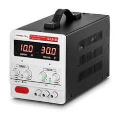 Stamos Soldering S-LS-35 Laboratory Power Supply Adjustable Power Supply Laboratory 0-30 V, 0-10 A DC, 300 W, 100 mV/10 mA