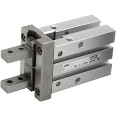 ZHMIMAA MHZ2-16C einfachwirkender, normalerweise geschlossener pneumatischer Parallelgreifer, pneumatische Klemme, MHZ2-10C, 16C, 20C, 25C, 32C, MHZ2-40C (Farbe: MHZ2-16C)