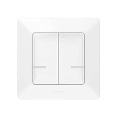 Legrand, Valena Life ar Netatmo slēdzi, ar neitrālu vadītāju, saderīgs ar LED slodzēm, 2 x 250 W, 752188