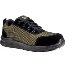 Coverguard Safety Shoes S1p Gold Low Women's Mesh Black Gold