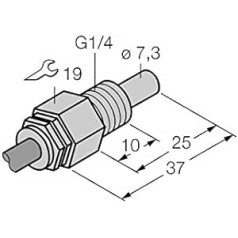 6870465-FCS-G1/4A4-NAEX0,Strömungsüberwachung Eintauchsensor