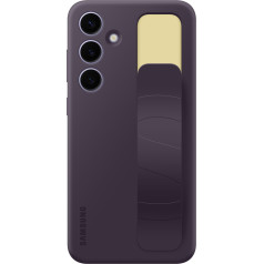 Samsung Oriģinālais korpuss priekš Samsung Galaxy S24+ ar turētāju un Standing Grip Case, tumši violets