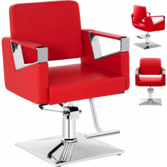 Physa BRISTOL kosmetinė kirpyklos kėdė - raudona