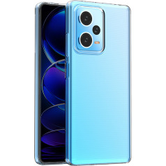 Īpaši plāns korpusa vāciņš 0,5 mm priekš Xiaomi Xiaomi Redmi Note 12 Pro+ Ultra Clear Transparent