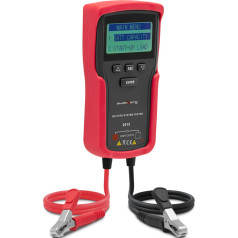 Тестер свинцово-кислотного автомобильного аккумулятора с ЖК-дисплеем 3–250 Ач, 9–18 В
