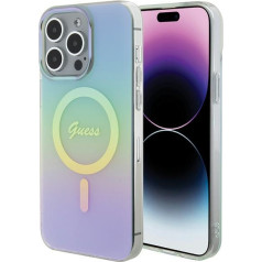 Guess  IML MagSafe Iridescent Case for Apple iPhone 15 Pro
