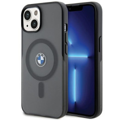 BMW BMHMP15MDSLK Aizmugurējais Apvalks Priekš Apple iPhone 15 Plus / 14 Plus