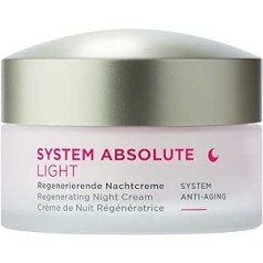 Annemarie Börlind ANNEMARIE BÖRLIND System Absolute System Anti-Ageing regeneruojantis naktinis kremas Light (50 ml) - Aktyvina kolageno ir elastino gamybą ir maitina odą per naktį